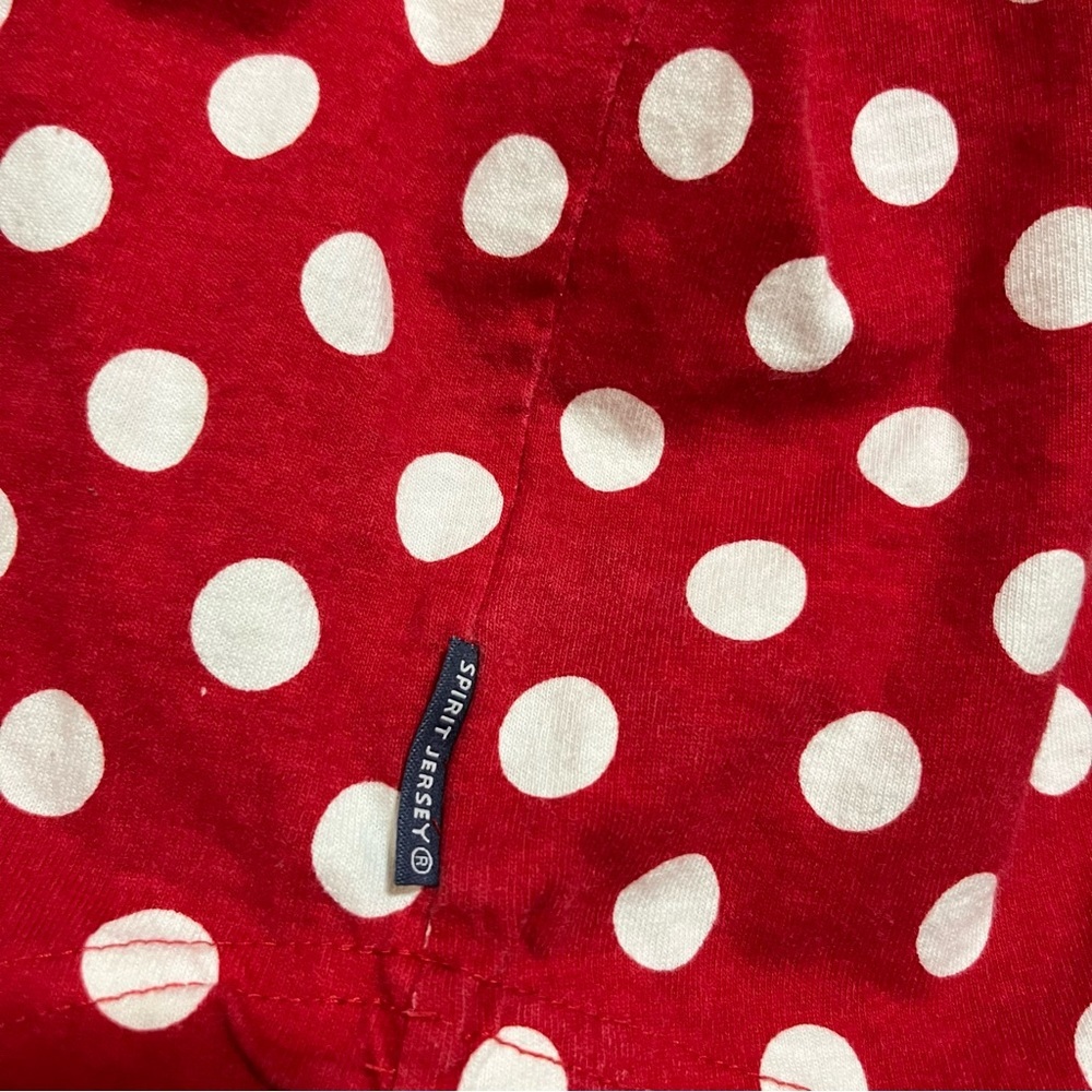 Spirit Jersey Red Polka Dot Disney Shirt Size XS - Picture 4 of 9